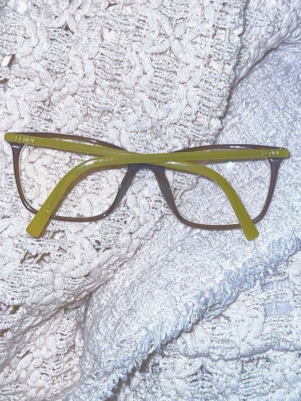 Fendi Brown and Yellow Glasses - Picture 4 of 6